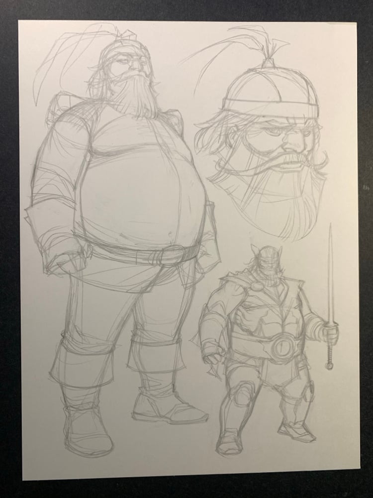 Image of CAPTAIN AMERICA x VOLSTAGG #1 VOLSTAGG character sheet