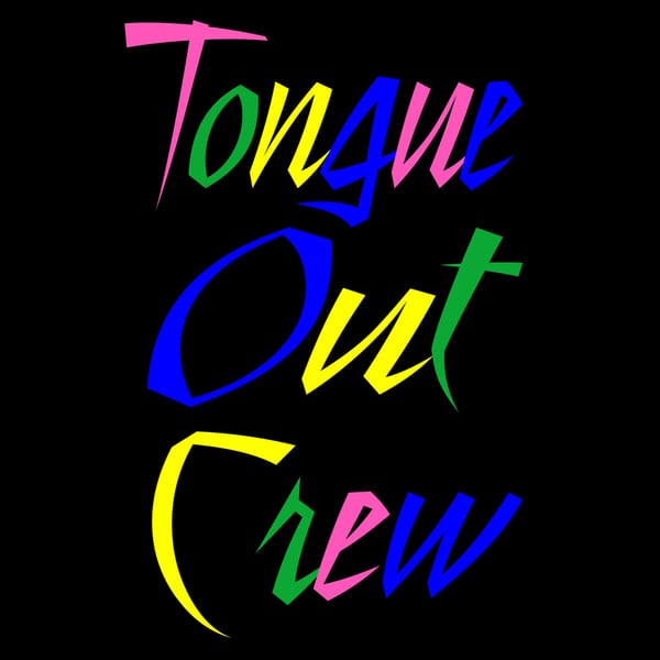 Image of Tongue Out Crew Original (Women's Tee)