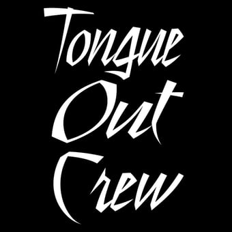 Image of Tongue Out Crew (Men's Tee)