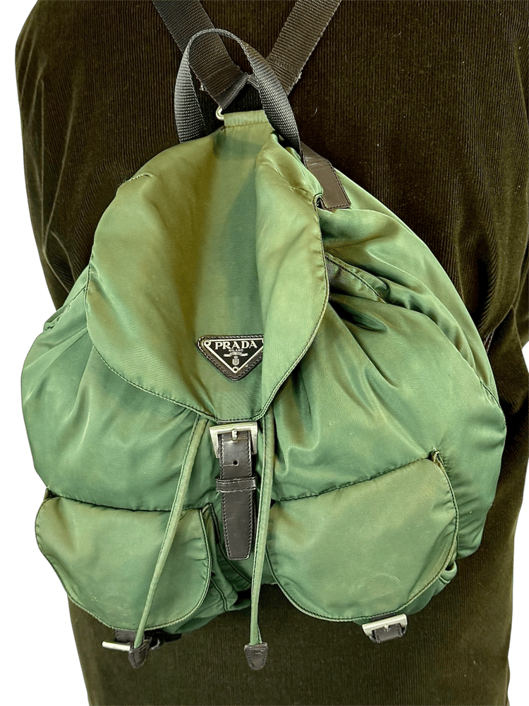 Image of Prada Nylon Backpack