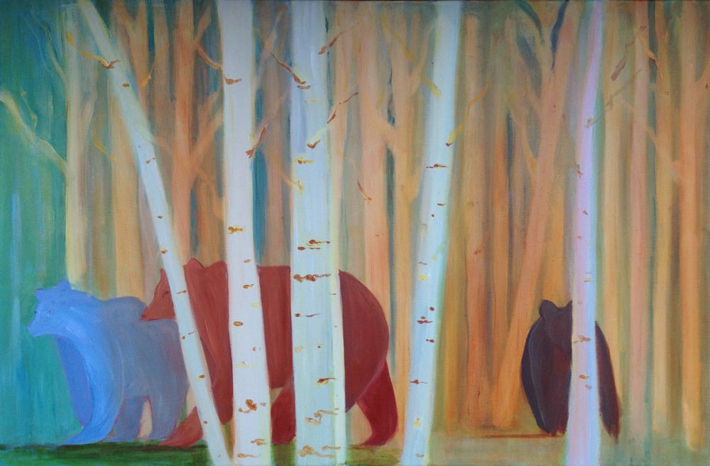 Image of Coming Out of the Aspens Painting