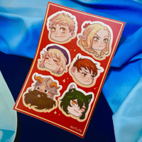 Image 2 of DUNGEON MESHI STICKER SHEET