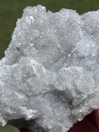 Image 4 of Druzy Quartz With UV Calcite Specimen #2550