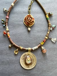 Image 1 of Kuchi Opal necklace (2)