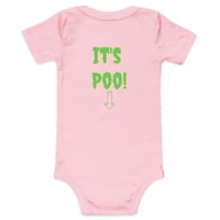 Image 8 of Baby Short Sleeve Onesie - Boo! Its Poo!