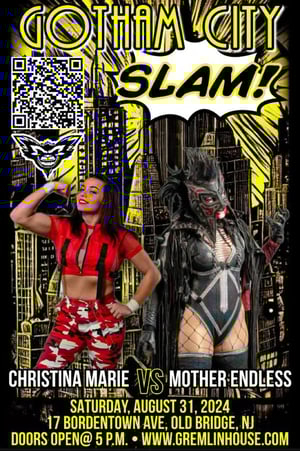 Image of GOTHAM CITY SLAM TICKET ( 1 )