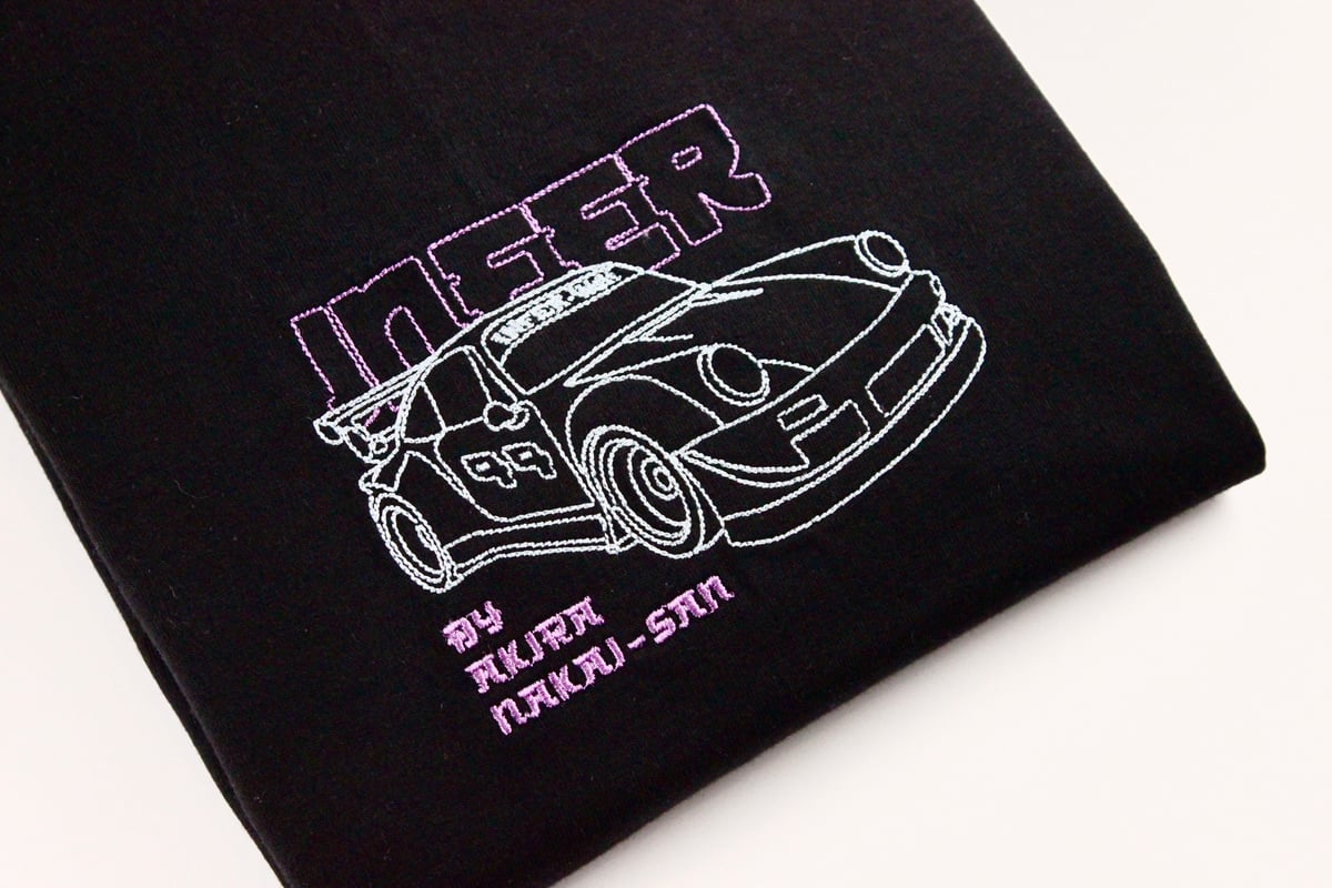 Image of '964 by Akira' T-Shirt Black