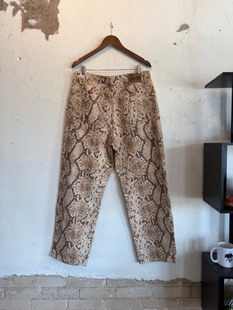 Image of Stussy Big Ol’ Washed Cotton Phython