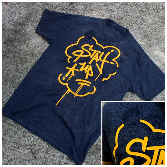Image of Stay Up Tee (Charcoal)