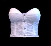 Image of White Butterfly Bustier