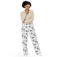 No Place Like Home All-over print unisex wide-leg pants