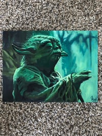 Yoda - original oil