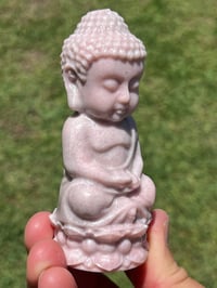 Image 8 of Pink Opal Baby Buddha Carving #2568
