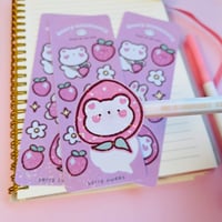 Image 4 of Berry Sweet Holographic Vinyl Sticker Sheet