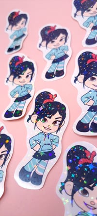 Image 4 of Vanellope Glitter Sticker