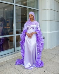 Image 1 of Satin Butterfly Kaftan