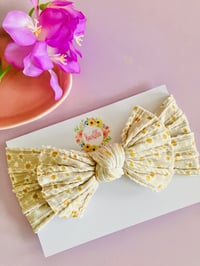 Image 1 of Sunflower cable headwrap 