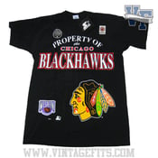 Image of Chicago BlackHawks Starter T shirt