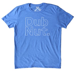 Image of Dub Nut. White/Heather Royal