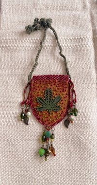 Image 2 of PLANT MEDICINE POUCH NECKLACE 