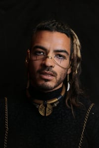 Image 1 of Golden Fang Face Chain