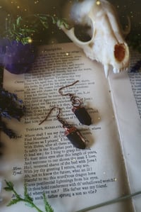 Image 1 of Dance of Duality Crystal Earrings 