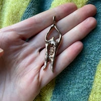 Image 2 of Intestinal wiggler in bronze 