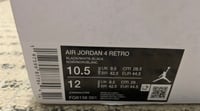 Image 5 of Jordan 4 Retro White Thunder White Thunder Size 10.5