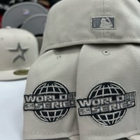 Image 2 of New Era 59Fifty Stone Metallic Pewter 