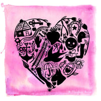 Image 2 of Milagro Heart Prints