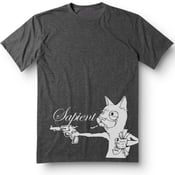 Image of Famine Cat Tee (Charcoal)