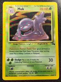 Image 1 of Muk (13) - Fossil Unlimited - Heavily Played
