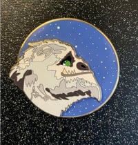 Image 2 of NeverBeast Profile fantasy enamel pin 