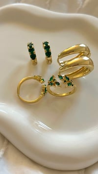 Image 4 of Everyday Gold Hoops 24k