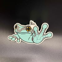 Image 1 of Milk Frog “No.” Sticker