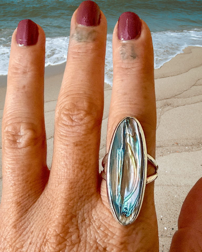 ABALONE RING / Size 8.5 Image 3