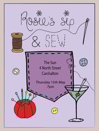 Image 1 of Rosie's Sip & Sew at The Sun