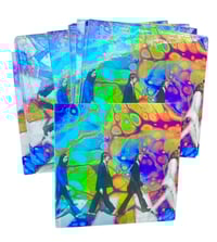 Psychedelic Abbey Road Vinyl Sticker