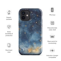 Image 10 of Celestial Constellation Night Sky Stars and Clouds Painting Tough Case for iPhone®