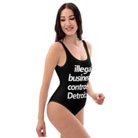 Image 3 of Illegal Business Controls Detroit Swimsuit