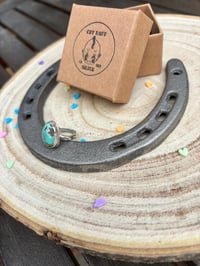 Image 3 of Turquoise ring size 5 