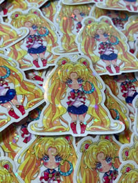 Image 5 of Moonie Clear Star Sticker 