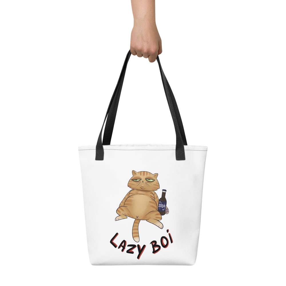 Image of Lazy Boi - Tote bag