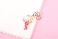 Image 1 of Magical Girl Moon Keychain