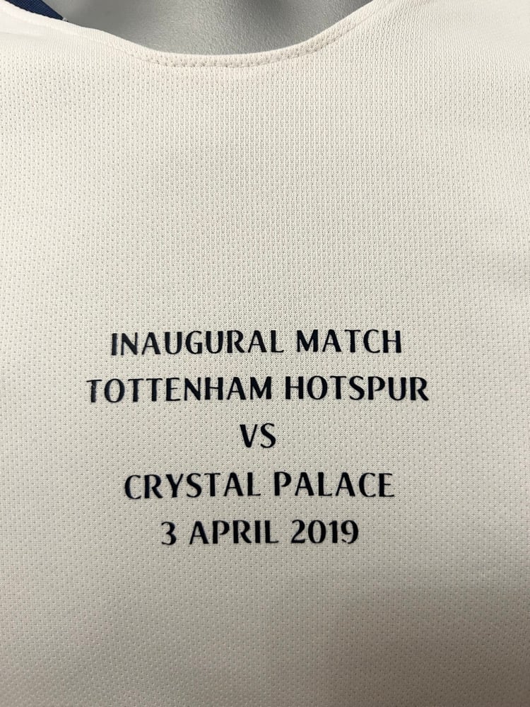 Image of Tottenham Hotspur “SON 7” 2018/19 Inaugural Home Shirt + PL patches (S)