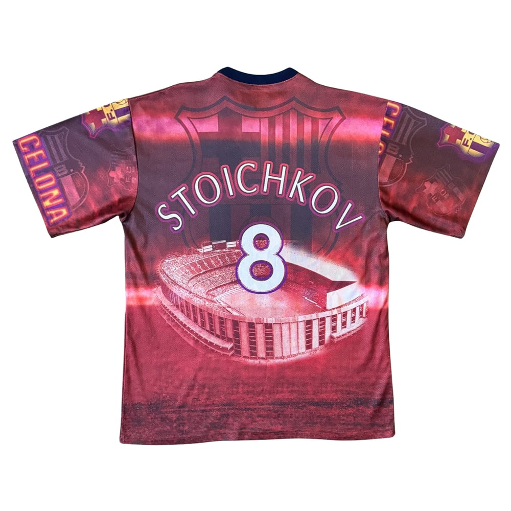 Image of Vintage 1994 Stoichkov Bootleg Football Fan Shirt 