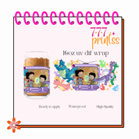 D Tales UV DTF Cup wrap