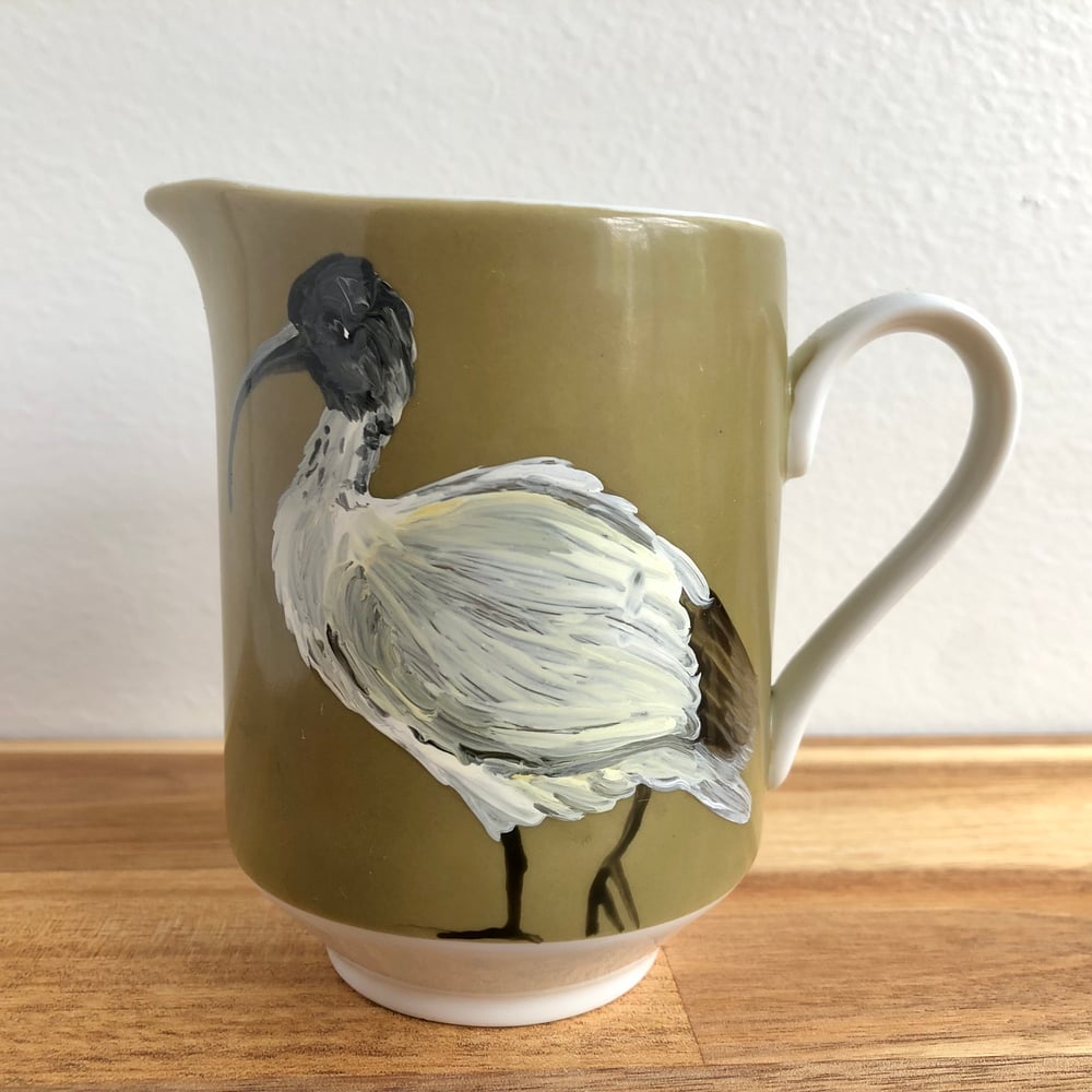 Australian White Ibis Milk Jug