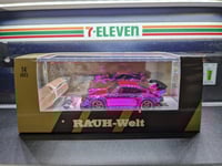Image 1 of Rauh Welt 1:64 Porsche RWB Chrome Pink