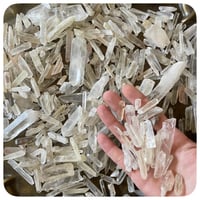 Image 2 of 2lbs 13oz Raw Clear Quartz Crystal Seconds 
